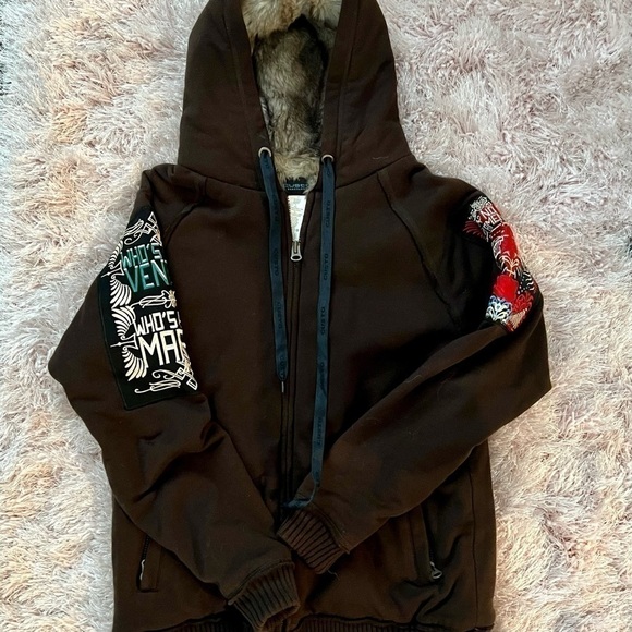 𝅺CUSTCO Barcelona zippered hoodie - Picture 1 of 6